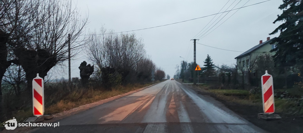 Ruszył remont drogi Iłów - Giżyce