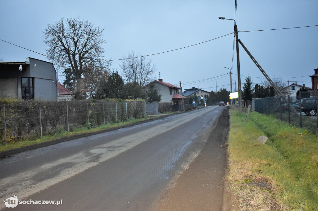 Ruszył remont drogi Iłów - Giżyce