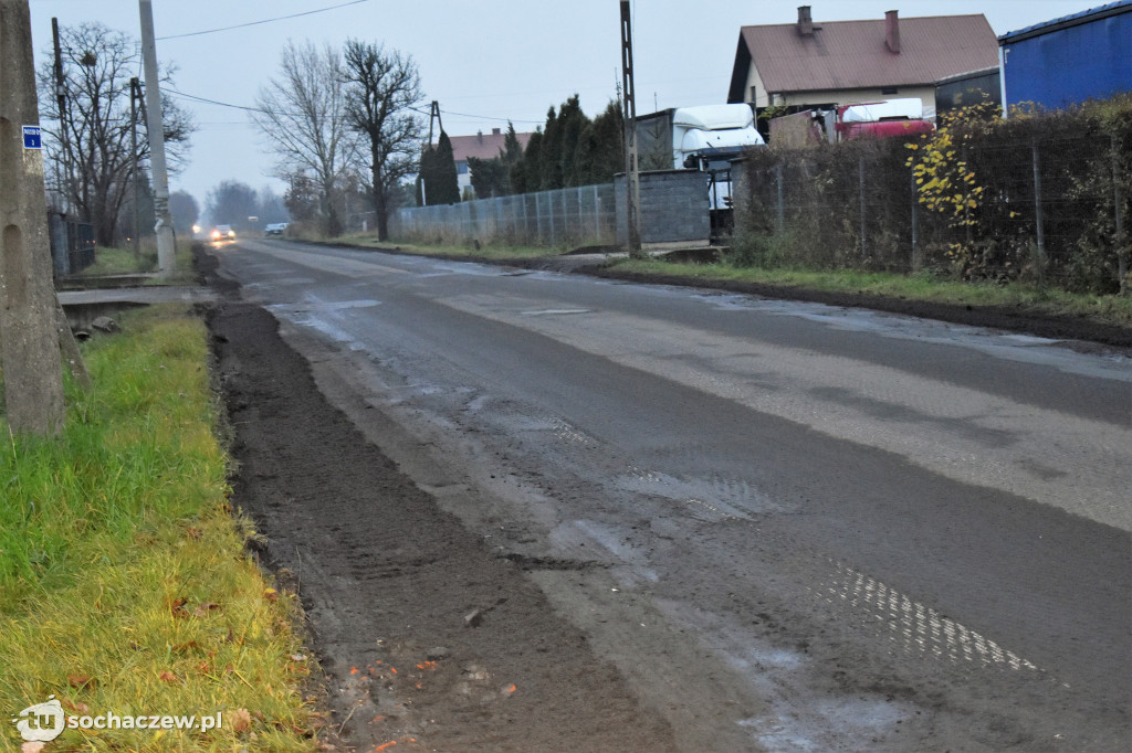 Ruszył remont drogi Iłów - Giżyce