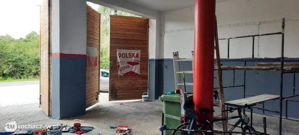 OSP Wólka Smolana w remoncie