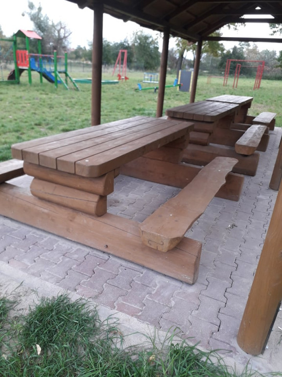 Plac zabaw w Juliopolu po modernizacji