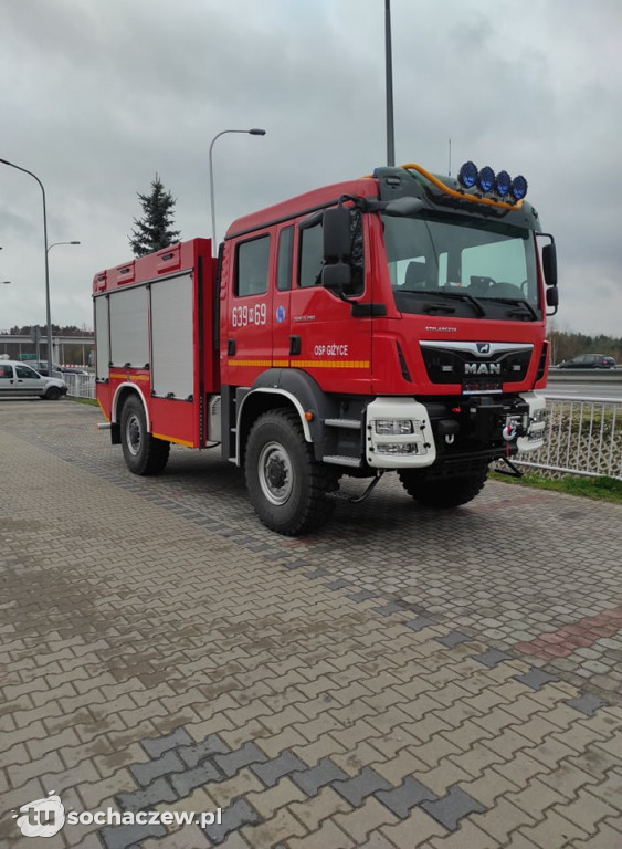 Nowy wóz OSP Giżyce