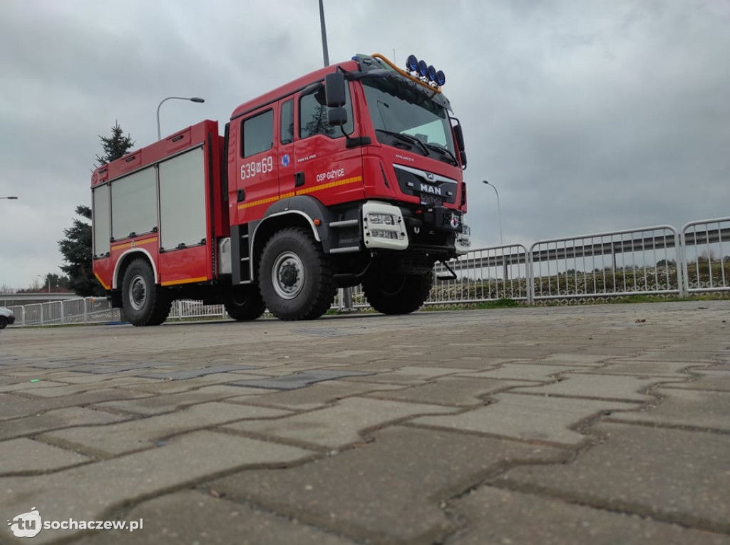 Nowy wóz OSP Giżyce