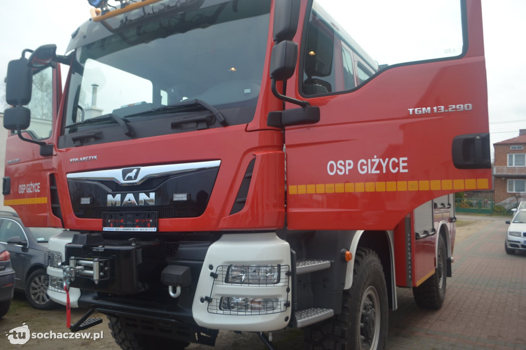 Nowy wóz OSP Giżyce