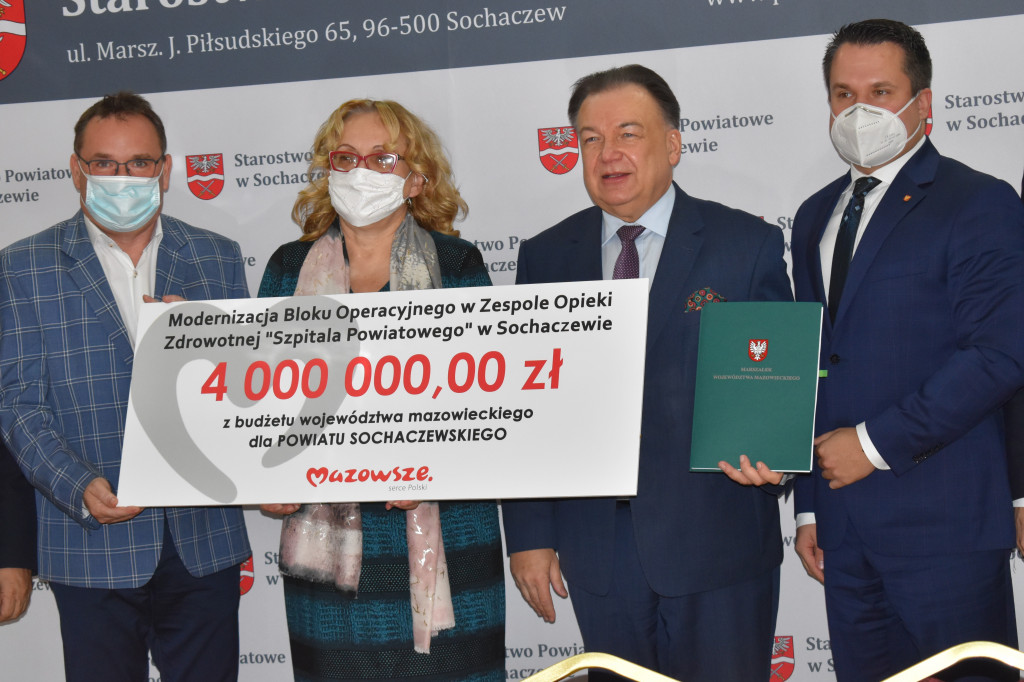 Marszałek Adam Struzik w Sochaczewie
