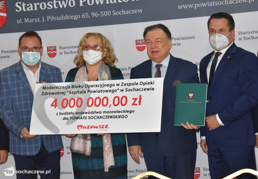 Marszałek Adam Struzik w Sochaczewie