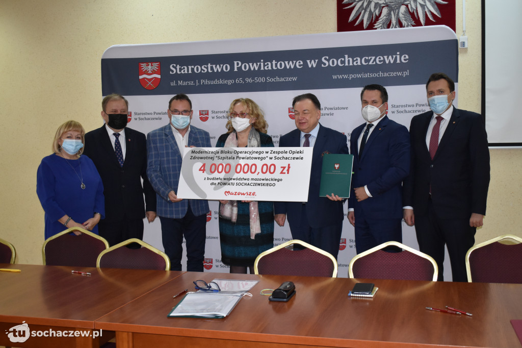 Marszałek Adam Struzik w Sochaczewie