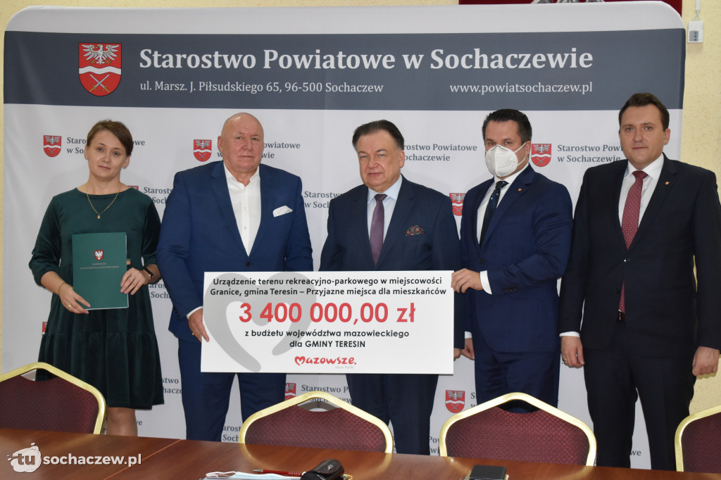 Marszałek Adam Struzik w Sochaczewie