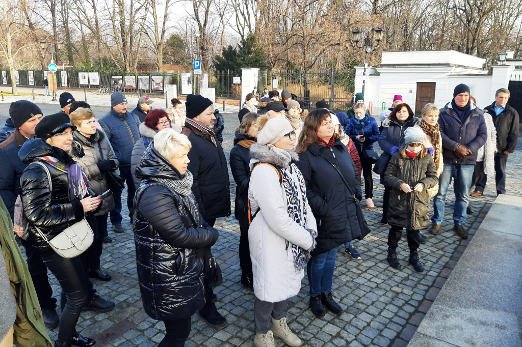 Rybno z wizytą w Warszawie