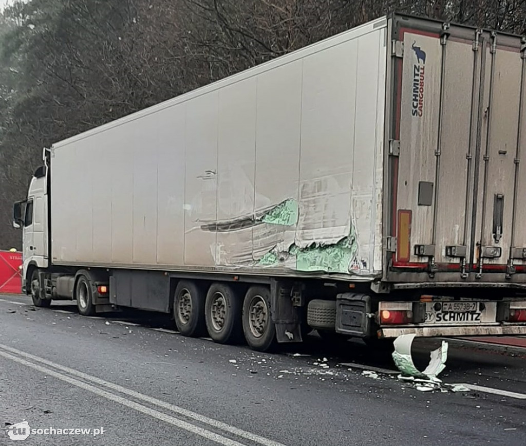 Śmiertelny wypadek na DK 50 pod Żyrardowem