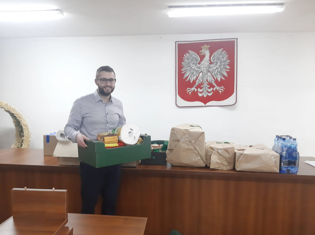 Zbiórka dla mundurowych w gminie Rybno
