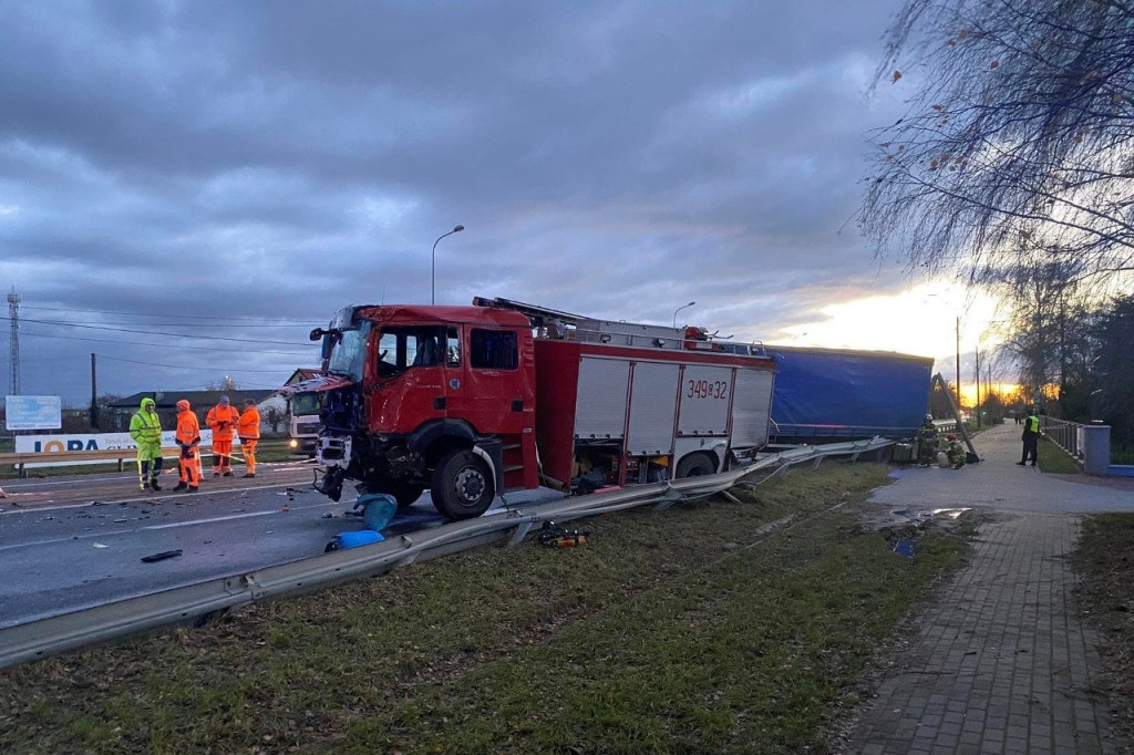 Śmierć strażaków pod Toruniem
