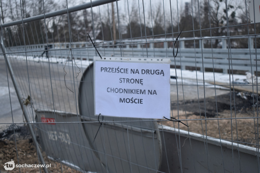 Most w Chodakowie w ostatnim etapie