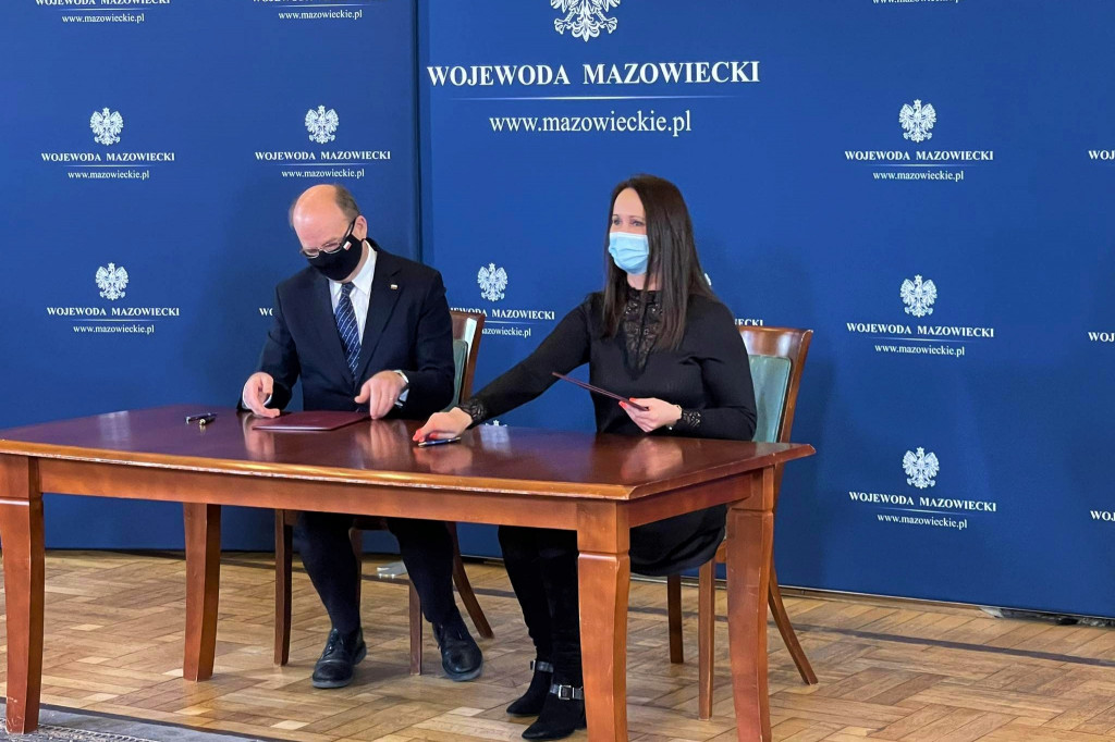 Bezpieczne przejścia dla pieszych w gminie Młodzieszyn