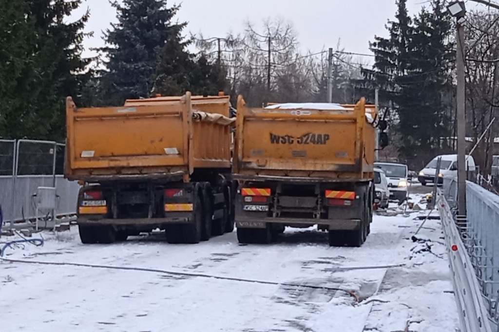 Próba obciążeniowa mostu w Chodakowie