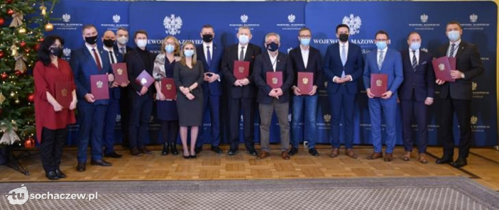 Podpisanie umów w Mazowieckim Urzędzie Wojewódzkim