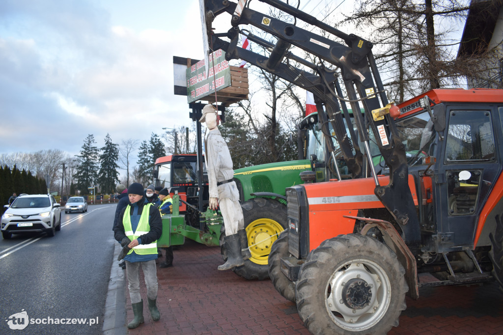 Protest przeciw CPK w Baranowie