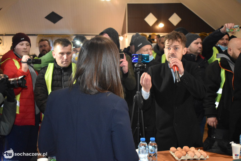 Protest przeciw CPK w Baranowie