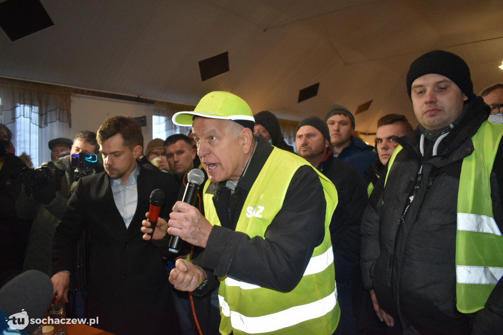 Protest przeciw CPK w Baranowie