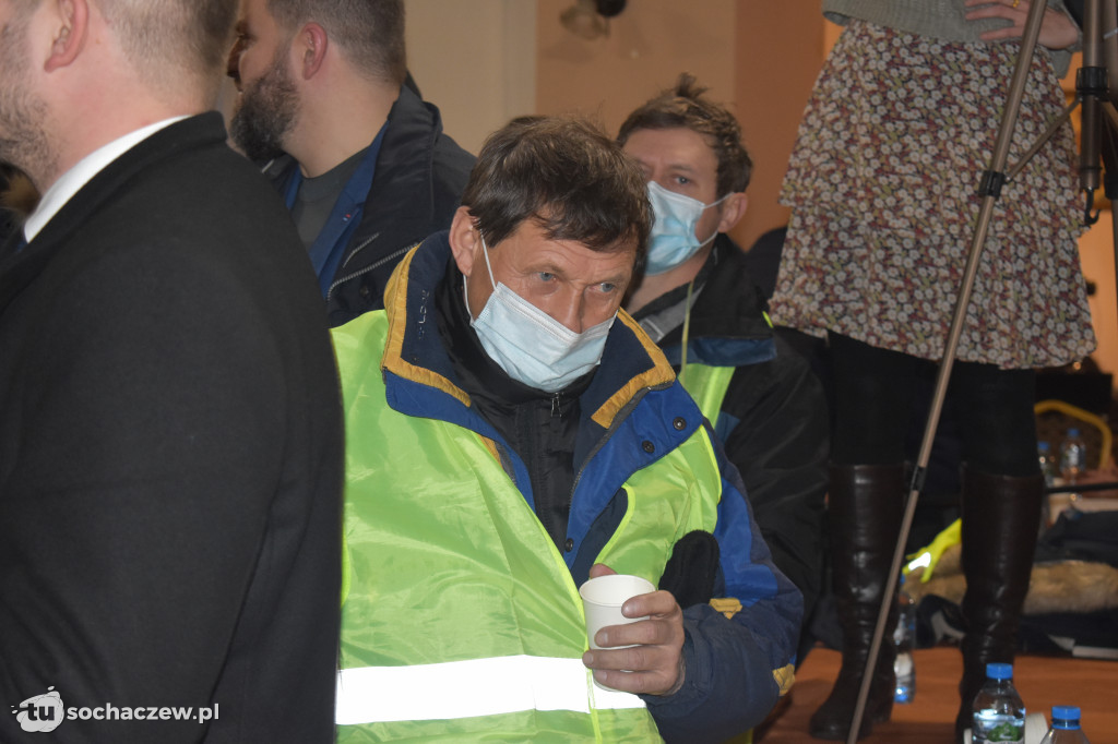 Protest przeciw CPK w Baranowie