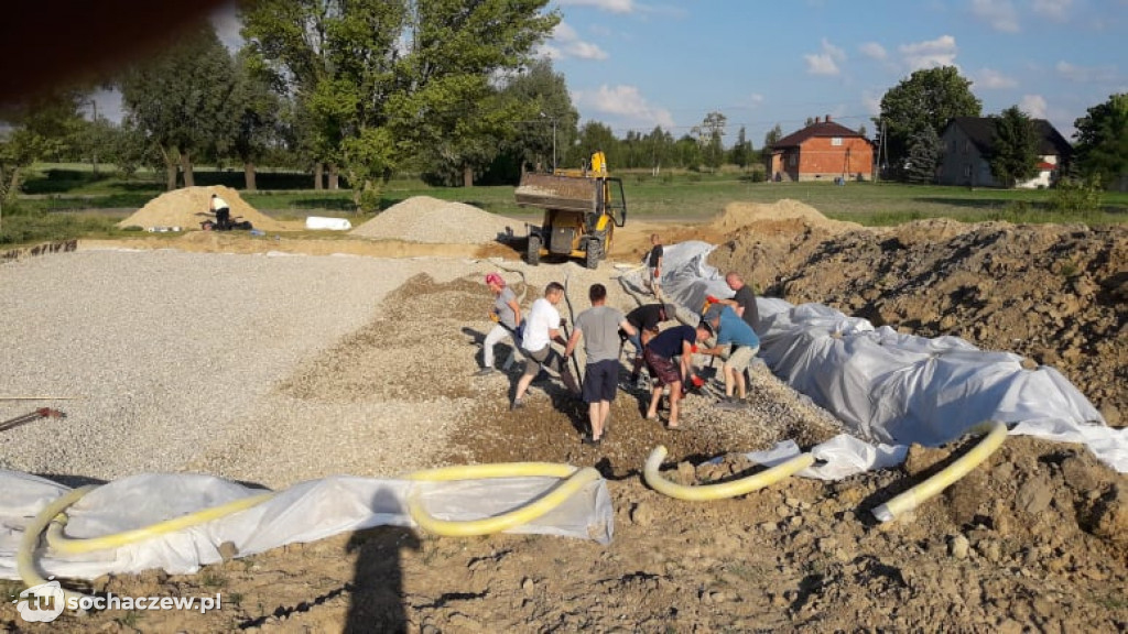 Boisko w Granicach w czynie społecznym