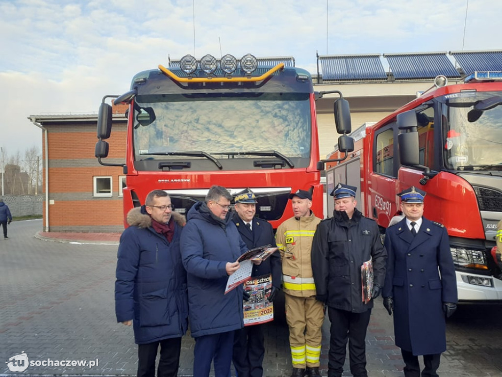 Uroczyste przekazanie wozu dla OSP Giżyce