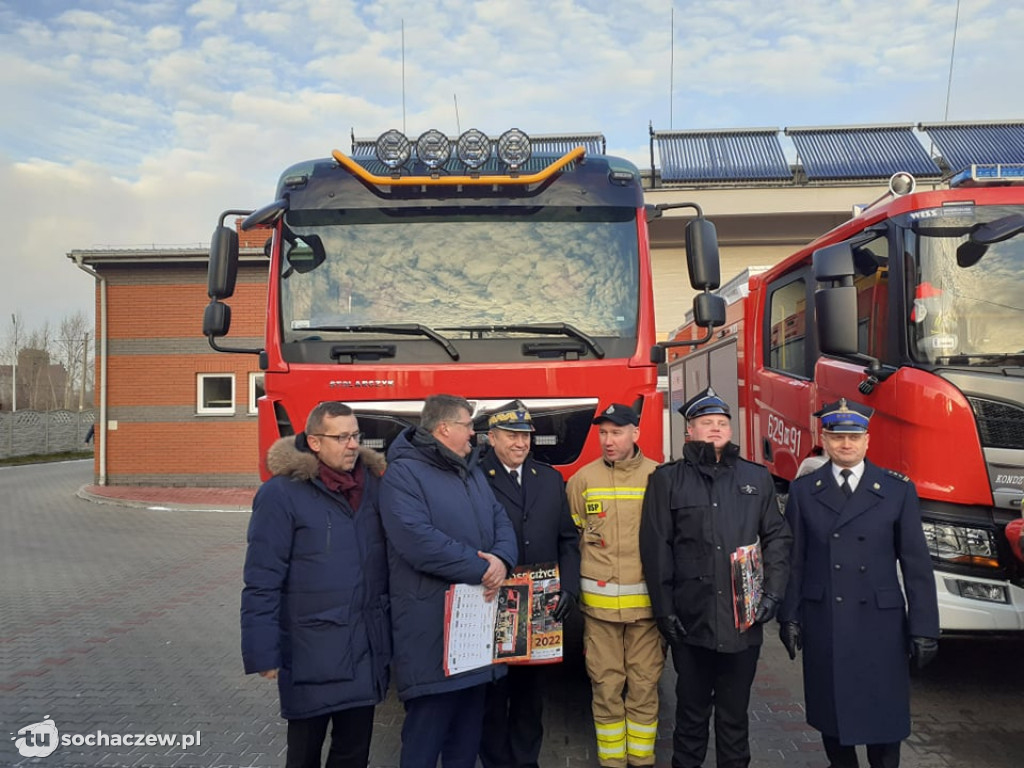 Uroczyste przekazanie wozu dla OSP Giżyce