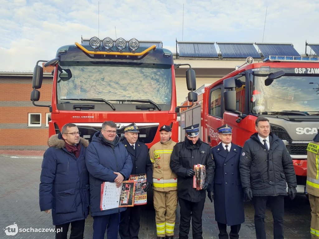 Uroczyste przekazanie wozu dla OSP Giżyce