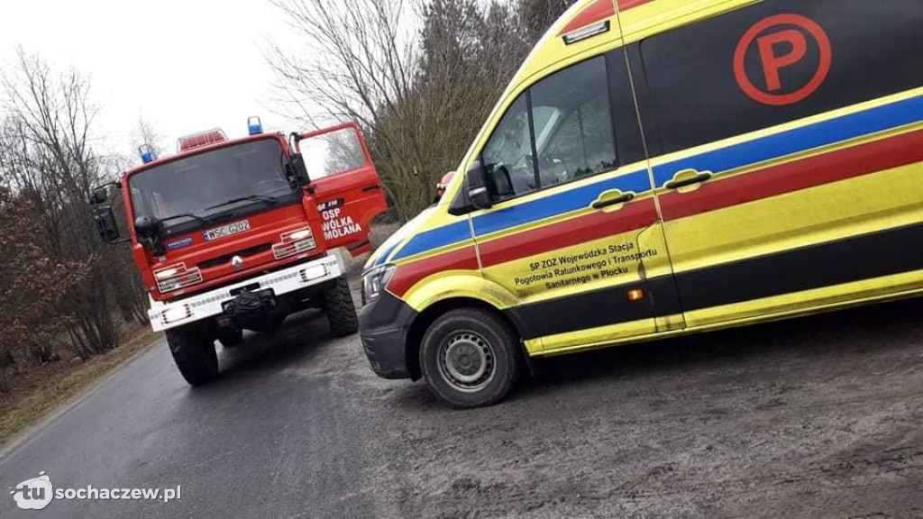 Wypadek w Famułkach Brochowskich