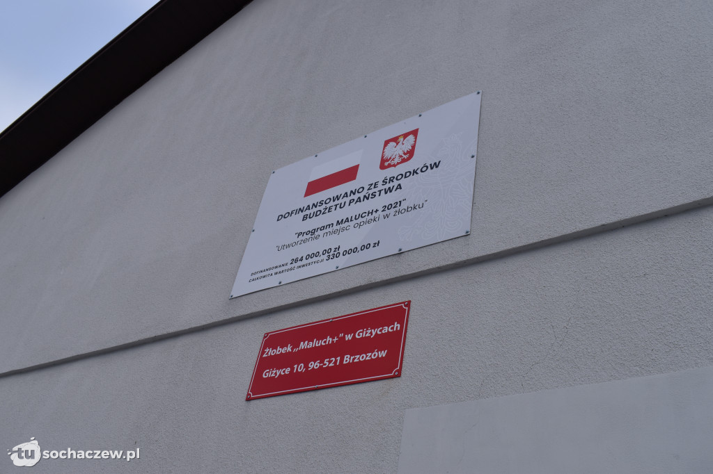 Otwarcie Żłobka Maluch + w Giżycach