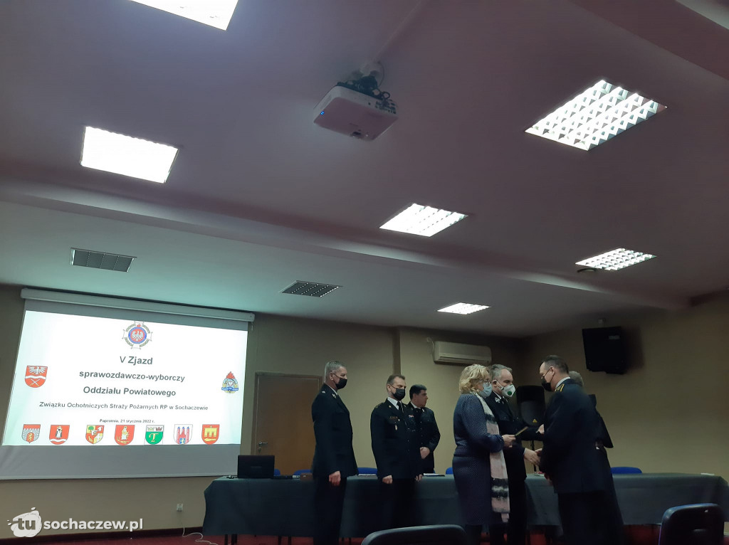 V Zjazd sprawozdawczo-wyborczy Oddziału Powiatowego ZOSP RP w Sochaczewie