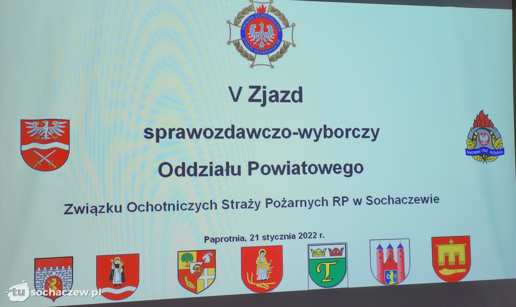 V Zjazd sprawozdawczo-wyborczy Oddziału Powiatowego ZOSP RP w Sochaczewie