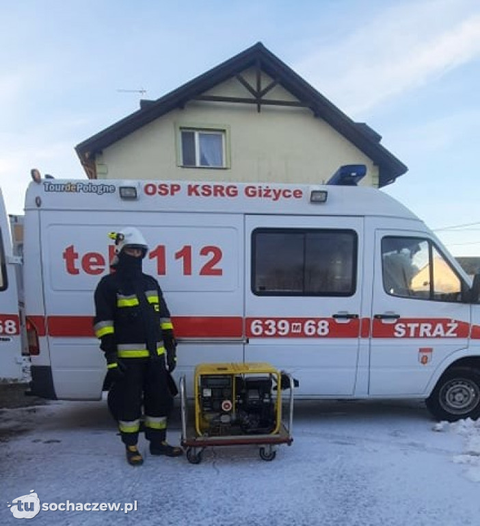 Nowy sprzęt OSP Giżyce