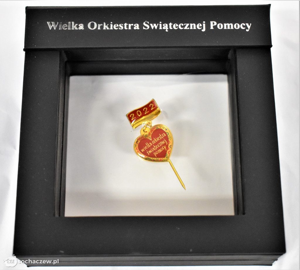 Złote serduszko dotarło do Sochaczewa