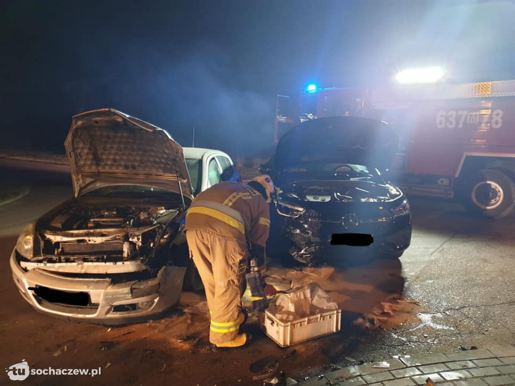 Zderzenie osobówek w Teresinie
