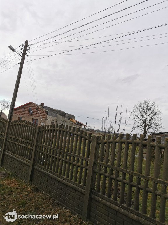 Skutki wichury pod Łowiczem 17.02
