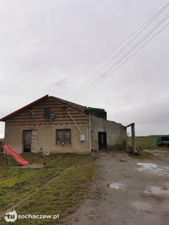 Skutki wichury pod Łowiczem 17.02