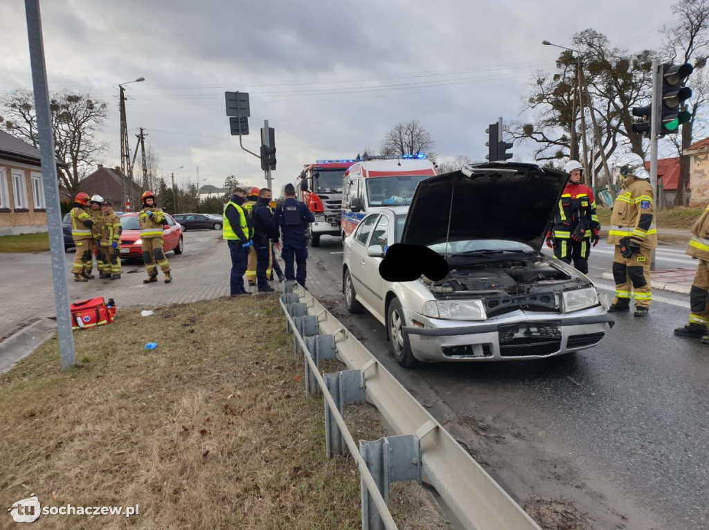 Wypadek w Paprotni