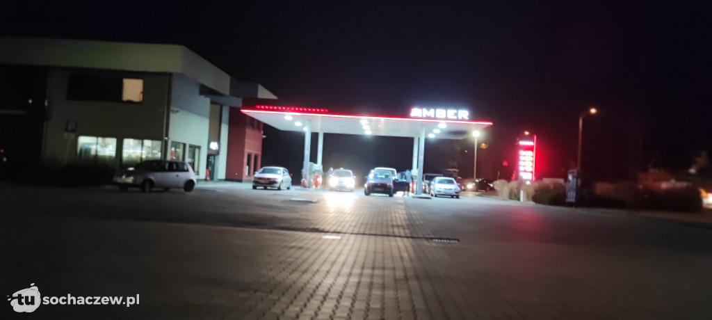 Szturm na stacje benzynowe w powiecie