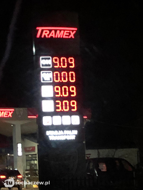 Szturm na stacje benzynowe w powiecie