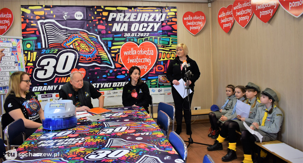 WOŚP Sochaczew 2022  podsumowanie