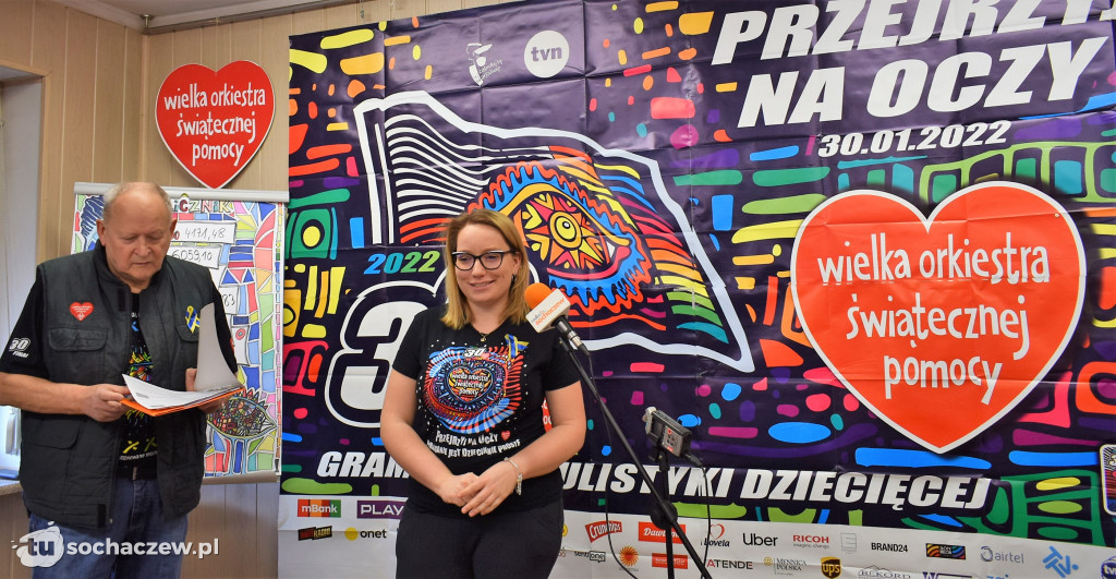 WOŚP Sochaczew 2022  podsumowanie