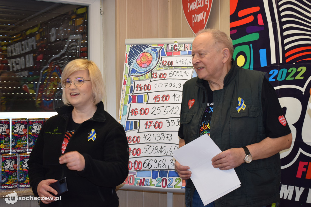 WOŚP Sochaczew 2022  podsumowanie