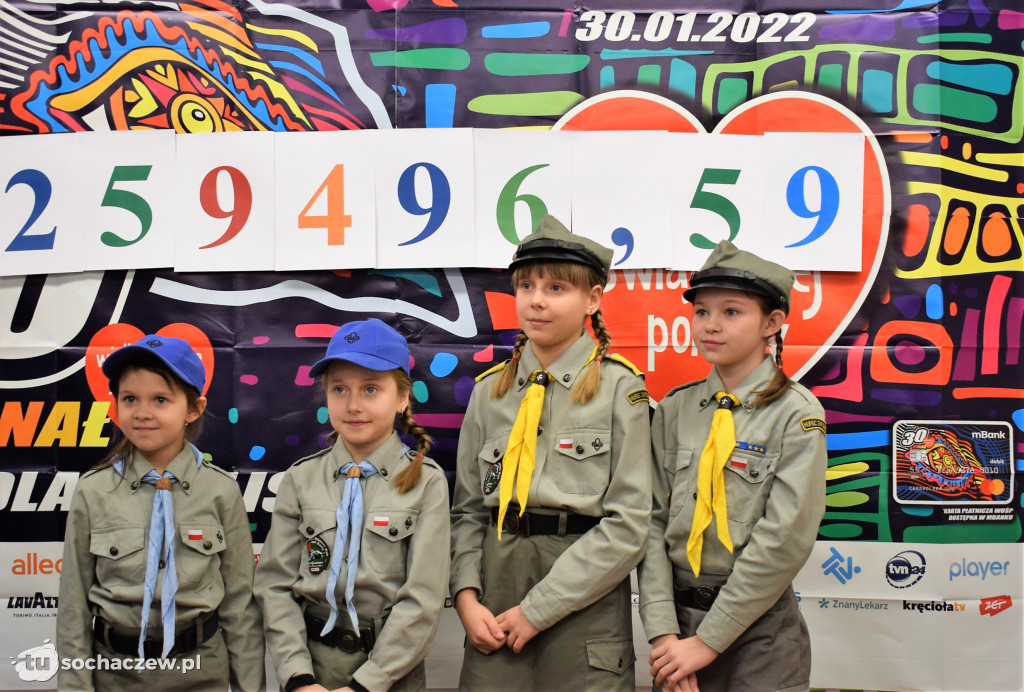 WOŚP Sochaczew 2022  podsumowanie