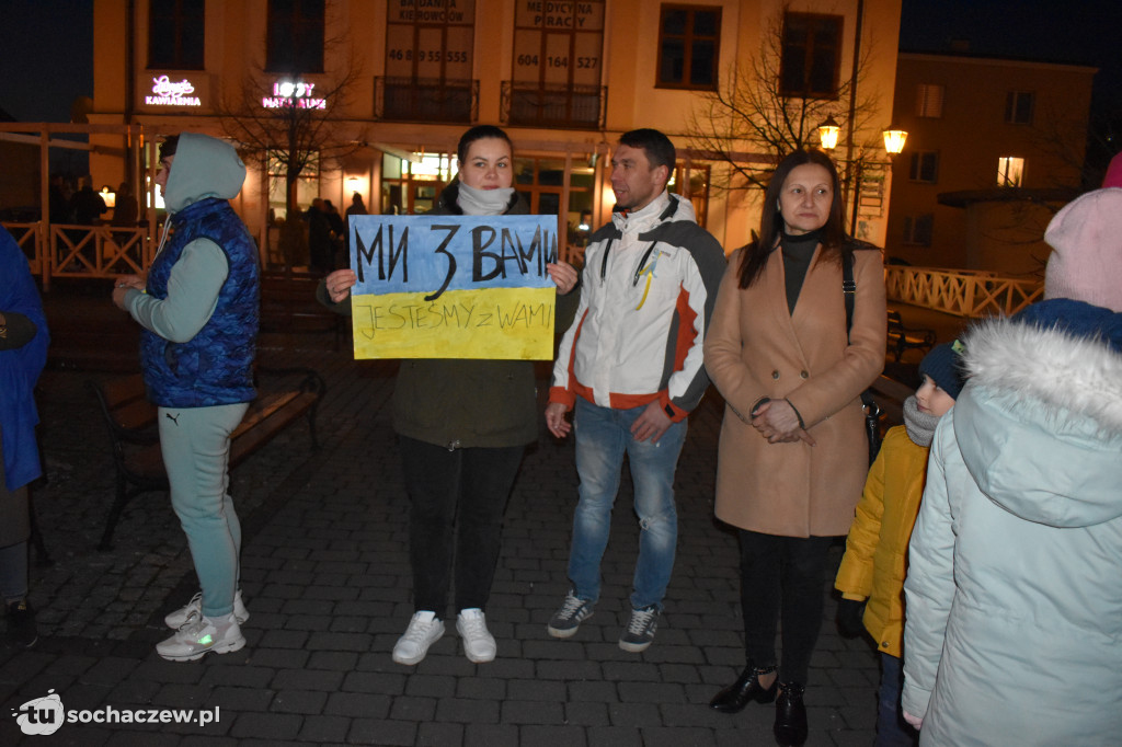 Sochaczew solidarny z Ukrainą