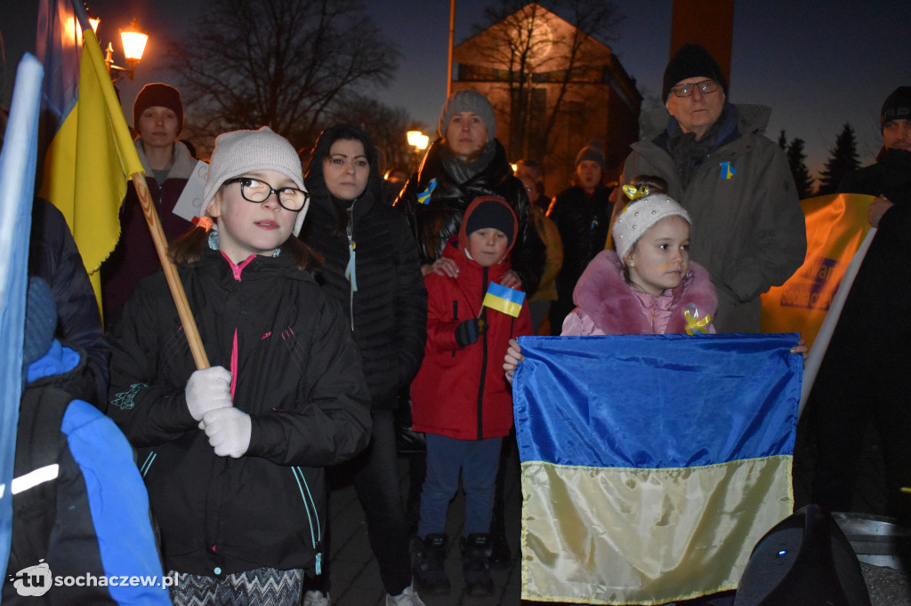 Sochaczew solidarny z Ukrainą