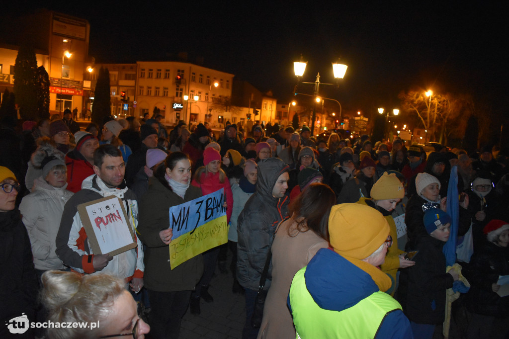 Sochaczew solidarny z Ukrainą