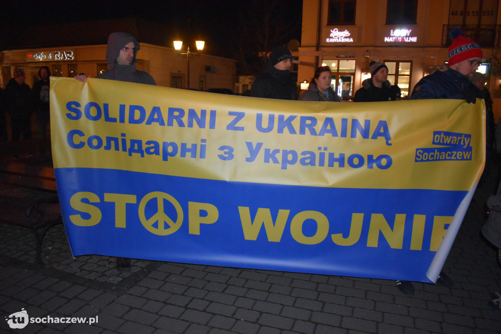 Sochaczew solidarny z Ukrainą