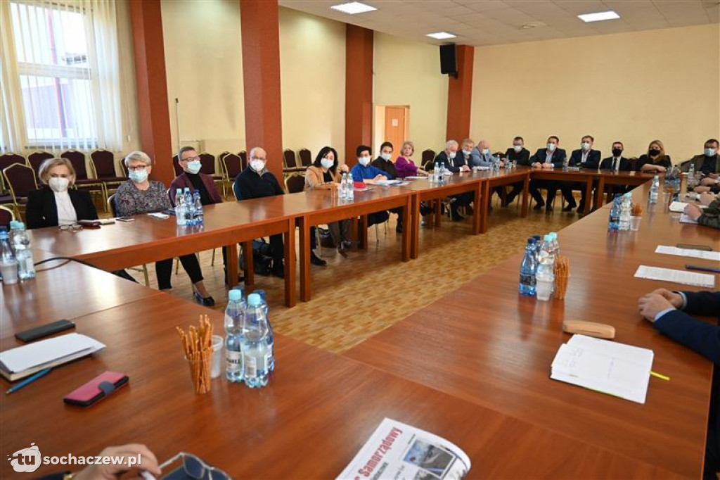 Sztab kryzysowy powiatu sochaczewskiego 28 lutego