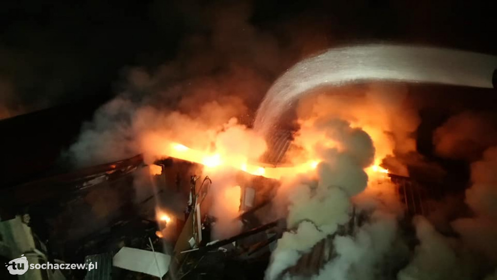 Tragiczny pożar w Guzowie